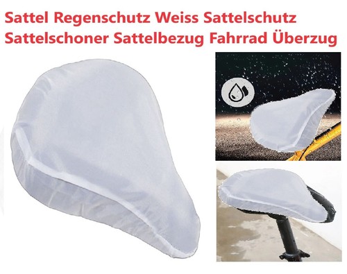 Sattel regenschutz weiss - sattel,