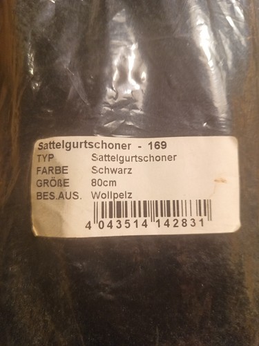 Neuer sattelgurtschoner - neuer,